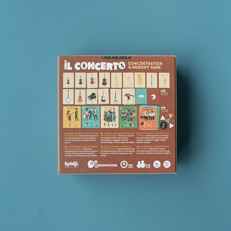 Concentration and memory game